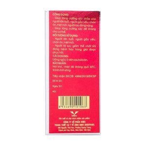 Hokminseng Bidiphar 12 vỉ x 5 viên - Hỗ trợ tăng cường sức đề kháng