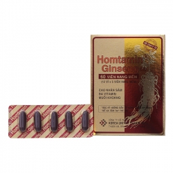 Homtamin Gingseng Korea United Pharm 12 vỉ x 5 viên