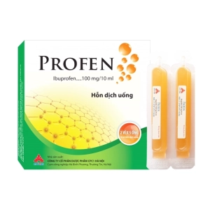 Hỗn Dịch Uống Profen CPC1 Hà Nội 2 vỉ x 5 ống