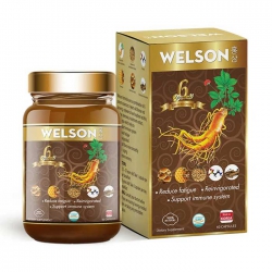 Hồng sâm Hàn Quốc tăng sức đề kháng Welson Ginseng, Hộp 60 Viên