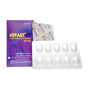 Htfast 60 An Thiên 10 vỉ x 10 viên (Fexofenadine hydrochloride)