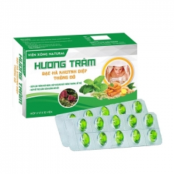 Hương Tràm Bạc Hà Khuyên Diệp Thông Đỏ Viên xông Natural 2 vỉ x 10 viên Hương Tràm Bạc Hà Khuyên Diệp Thông Đỏ Viên xông Natural 2 vỉ x 10 viên