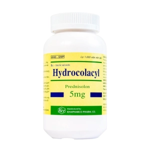Hydrocolacy 5mg Khapharco 1000 viên Hydrocolacy 5mg Khapharco 1000 viên