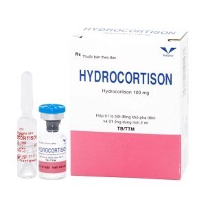 Hydrocortison 100mg Bidiphar 1 lọ + 1 ống (Hydrocortisone)