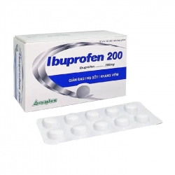 Ibuprofen 200 Vacopharm 10 vỉ x 10 viên - Thuốc kháng viêm Ibuprofen 200 Vacopharm 10 vỉ x 10 viên - Thuốc kháng viêm