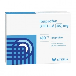 Ibuprofen Stella 400mg 10 vỉ x 10 viên Ibuprofen Stella 400mg 10 vỉ x 10 viên
