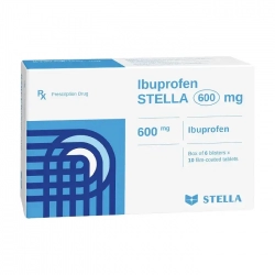 Ibuprofen Stella 600mg 6 vỉ x 10 viên Ibuprofen Stella 600mg 6 vỉ x 10 viên