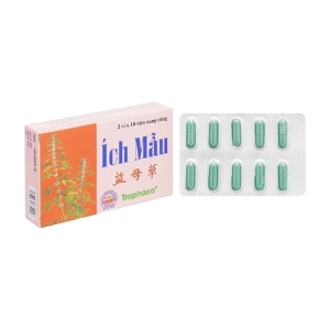 Ích Mẫu Traphaco 2 vỉ x 10 viên Ích Mẫu Traphaco 2 vỉ x 10 viên