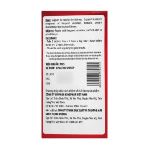 Ích Thận Hoàng Kingphar 30 viên - Hỗ trợ bổ thận, tiểu đêm