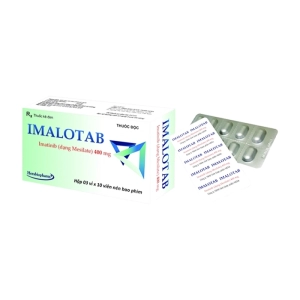 Imalotab 400mg Herabiopharm 3 vỉ x 10 viên (Imatinib)