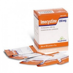 Thuốc hô hấp Imexpharm Imecystine 200mg, Hộp 30 gói