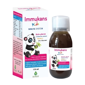 Immukans Kids Erbex 150ml - Tăng cường sức đề kháng