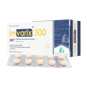 Imvarix 300 Boston Pharma 3 vỉ x 10 viên (Diosmin)