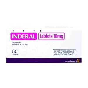 Inderal Tablets 10mg Astra Zeneca 50 viên (Propranolol hydrochloride)