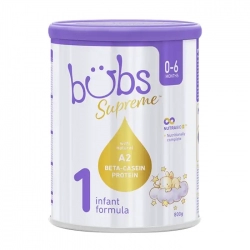 Infant Fomula 1 Bubs Supreme 800g - Phát triển trí não, thị lực Infant Fomula 1 Bubs Supreme 800g - Phát triển trí não, thị lực