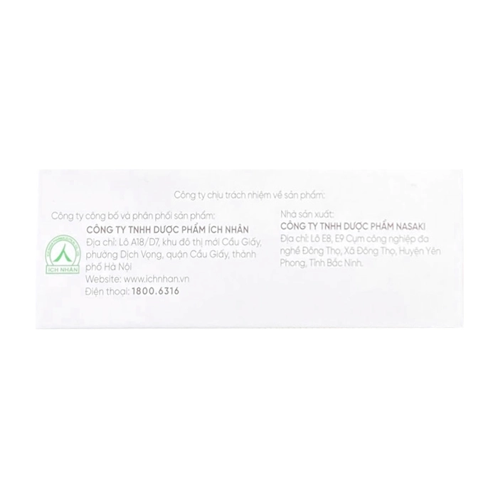 Ino E Ích Nhân 3 vỉ x 10 viên - Hỗ trợ làm đẹp da Ino E Ích Nhân 3 vỉ x 10 viên - Hỗ trợ làm đẹp da