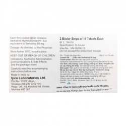 Inosert-50 Ipca 2 vỉ x 14 viên Inosert-50 Ipca 2 vỉ x 14 viên