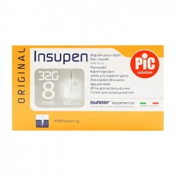 Insupen Or 32g x 8mm Pic Solution - Kim tiêm