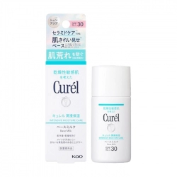 Intensive Moisture Care Base Milk SPF30 PA+++ Curel 30ml Intensive Moisture Care Base Milk SPF30 PA+++ Curel 30ml