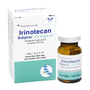 Irinotecan Bidiphar 100mg/5ml 1 lọ (Irinotecan hydroclorid trihydrat)
