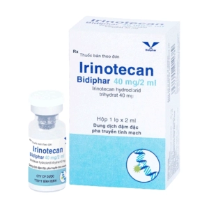 Irinotecan Bidiphar 40mg/2ml 1 lọ (Irinotecan hydroclorid trihydrat)