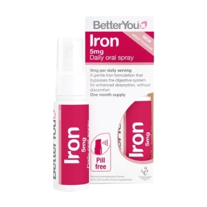 Iron 5mg BetterYou 25ml - Bổ sung sắt cho cơ thể