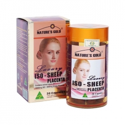 Tpbvsk cân bằng nội tiết tố nữ Nature's Gold Iso-Sheep Placenta, Hộp 30 viên