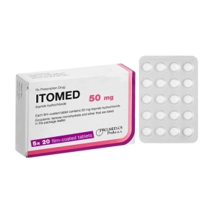 Itomed 50mg 5 vỉ x 20 viên (Itopride hydrochloride)