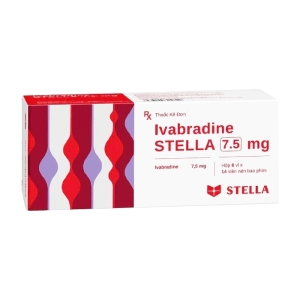 Ivabradine Stella 7.5mg 8 vỉ x 14 viên (Ivabradin)