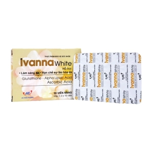 Ivanna White An Thiên 3 vỉ x 10 viên - Hỗ trợ làm sáng da