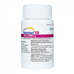 Janumet Xr 50mg/1000mg MSD 14 viên Janumet Xr 50mg/1000mg MSD 14 viên