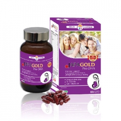 Tpbvsk bổ thai nhi Japagold Pre DHA, Hộp 60 viên Tpbvsk bổ thai nhi Japagold Pre DHA, Hộp 60 viên