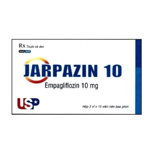 Jarpazin 10 US Pharma - USP 3 vỉ x 10 viên (Empagliflozin)