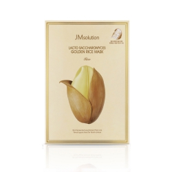 Mặt nạ tinh chất gạo JM Solution Lacto Saccharomyces Golden Rice Mask (Hộp 10 miếng 30ml)