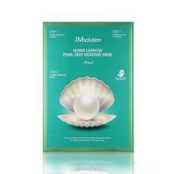 Mặt nạ ngọc trai dưỡng ẩm sâu Jm Solution Marine Luminous Pearl Deep Moisture Mask (Hộp 10 miếng 32ml)