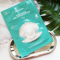 Mặt nạ ngọc trai dưỡng ẩm sâu Jm Solution Marine Luminous Pearl Deep Moisture Mask (Hộp 10 miếng 32ml)