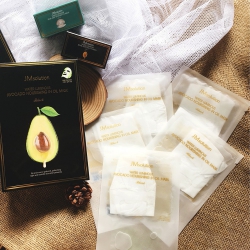 Mặt nạ bơ JM Solution Water Luminous Avocado Nourishing In Oil Mask (Hộp 10 miếng 30ml)