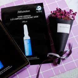 Mặt nạ cấp nước cho da JM Solution Water Luminous S.O.S Ampoule Vita Mask (Hộp 10 miếng 35ml)