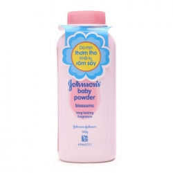 Phấn thơm hương hoa anh đào Johnson’s Baby Powder Blossoms 100gx4