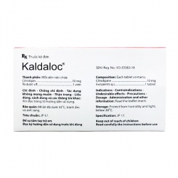 Kaldaloc 10mg Agimexpharm 3 vỉ x 10 viên