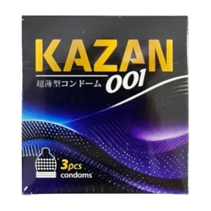 Kazan 001 3 cái – Bao cao su (Nhật Bản)
