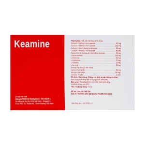 Keamine Stellapharm 6 vỉ x 10 viên Keamine Stellapharm 6 vỉ x 10 viên