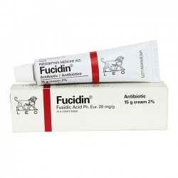 Kem bôi ngoài da FUCIDIN CREAM 2% 15G Kem bôi ngoài da FUCIDIN CREAM 2% 15G
