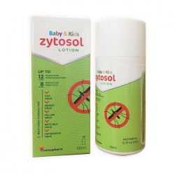 Kem chống muỗi và côn trùng cho trẻ Baby and Kids Zytosol lotion 100ml Lancopharm Kem chống muỗi và côn trùng cho trẻ Baby and Kids Zytosol lotion 100ml Lancopharm