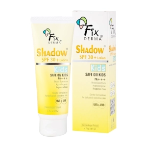Kem chống nắng Fixderma Shadow SPF 30+ Lotion Kids 75g