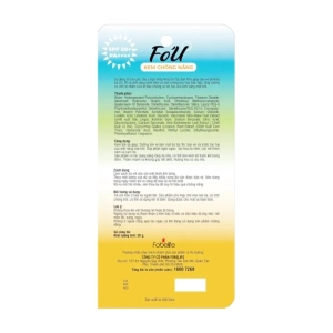 Kem Chống Nắng Fou SPF 50+ PA++++ Fobelife 50g Kem Chống Nắng Fou SPF 50+ PA++++ Fobelife 50g