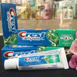 Kem đánh răng Crest Complete Extra Whitening Scope 232gr