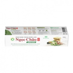 Kem Đánh Răng Dược Liệu Ngọc Châu Hoa Linh 125g - Giúp trắng sáng răng Kem Đánh Răng Dược Liệu Ngọc Châu Hoa Linh 125g - Giúp trắng sáng răng