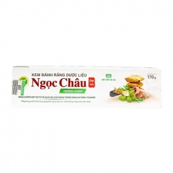 Kem Đánh Răng Dược Liệu Ngọc Châu Hoa Linh  170g - Giúp trắng sáng răng
