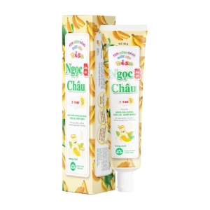 Kem Đánh Răng Dược Liệu Ngọc Châu Hoa Linh 50g - Ngừa sâu răng cho trẻ 2-6 tuổi